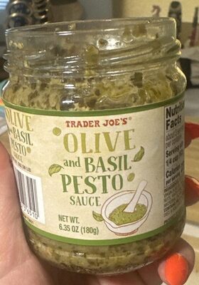 Olive and Basil Pesto Sauce