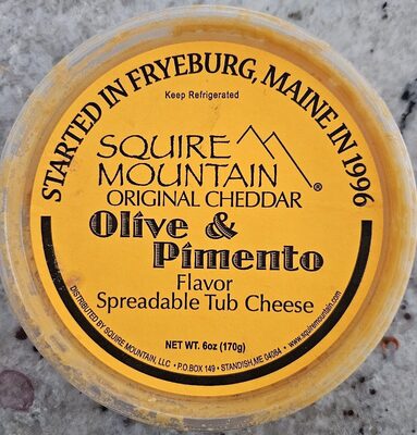 Olive & Pimento Tub Cheese