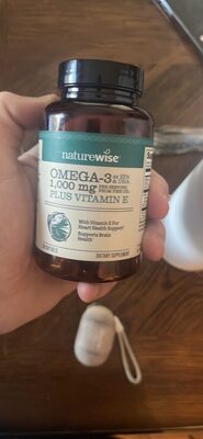 Omega-3 Plus Vitamin E Dietary Supplement