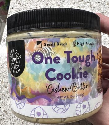One Tough Cookie Cashew Butter