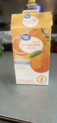 Orange Blast Drink Mix