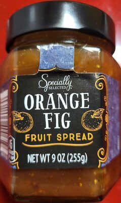 Orange Fig Fruit Spread