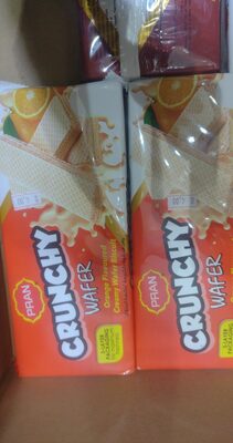 Orange Flavoured Crunchy Creamy Wafer Biscuit, Orange
