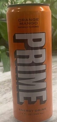Orange Mango Energy Drink