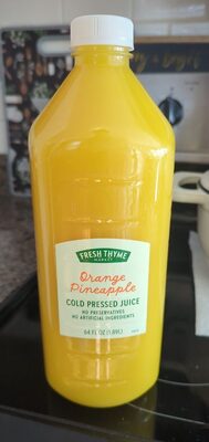 Orange Pineapple Juice