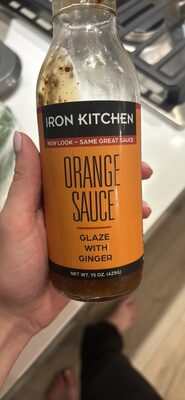 Orange Sauce Glaze with Ginger