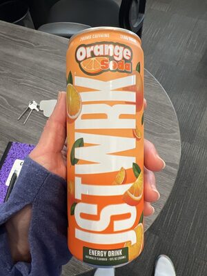 Orange Soda Energy drink