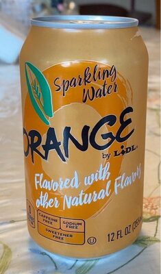 Orange Sparkling Water