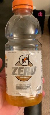 Orange zero sugar thirst quencher, orange
