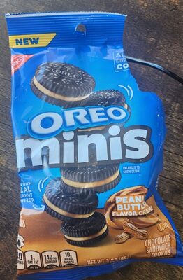 Oreo Minis Peanut Butter Flavor Creme