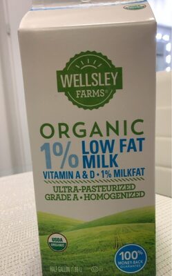 Organic 1% Low Fat Milk