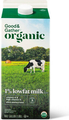 Organic 1% lowfat milk