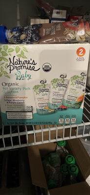 Organic 9ct Variety Pack Baby Food
