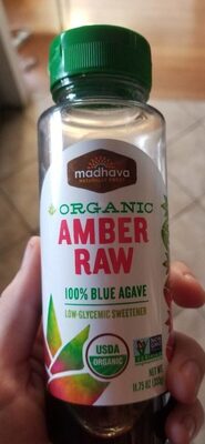 Organic Amber Agave 100% Blue Agave