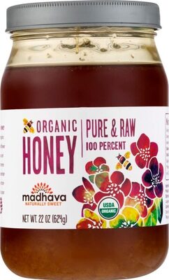 Organic Amber Honey Unfiltered