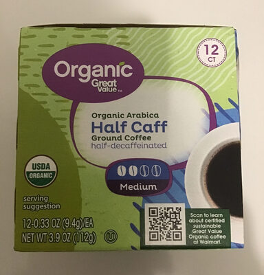 Organic Arabica Half Caff