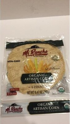 Organic Artisan Corn Tortillas