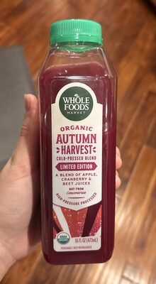 Organic autumn harvest