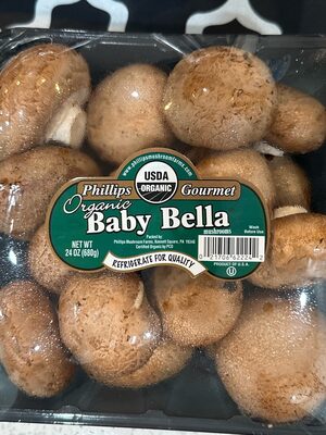 Organic Baby Bella Mushrooms