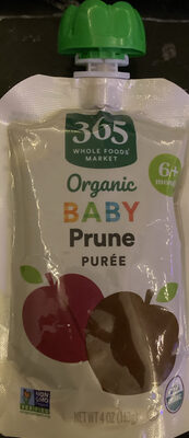 Organic Baby Prune Purée