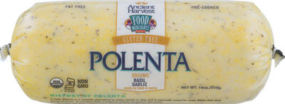 Organic basil garlic polenta