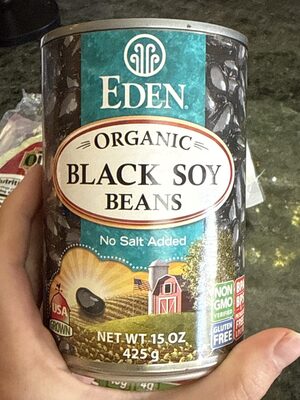 Organic Black Soy Beans
