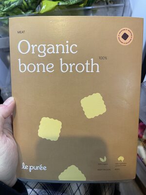 Organic bone broth