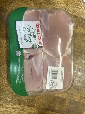 Organic Boneless And Skinless Chicken Thighs