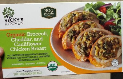 Organic Broccoli, Cheddar, and Cauliflower Chicken Best