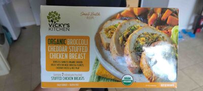 Organic Broccoli Cheddar Stuffed Chicken Breast