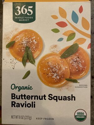 Organic Butternut Squash Ravioli
