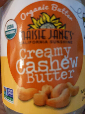 Organic Cashew Butter
