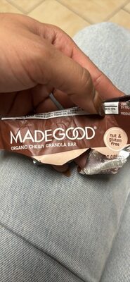 ORGANIC CHEWY GRANOLA BAR