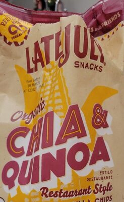 Organic Chia & Quinoa Restaurant Style Tortilla Chips