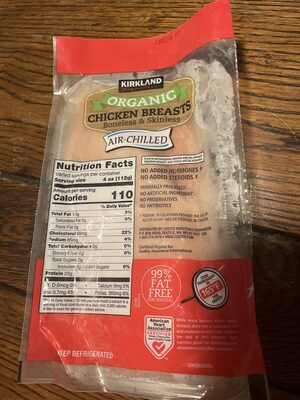Organic Chicken Breasts (Air Chilled)