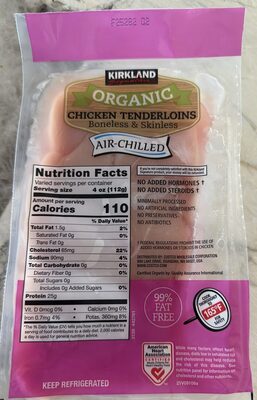 Organic Chicken Tenderloins