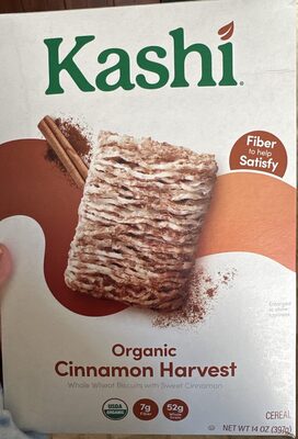 Organic Cinanon Harvest Whole Wheat Biscuits with Sweet Cinnamon