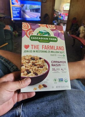 Organic Cinnamon Raisin Granola