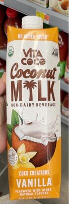 Organic Coconut Non-Dairy Beverage - Vanilla