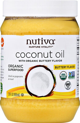 Organic Coconut Oil Buttery Flavor