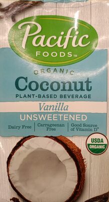 Organic Coconut Vanilla Unsweetened Plant-Based imp