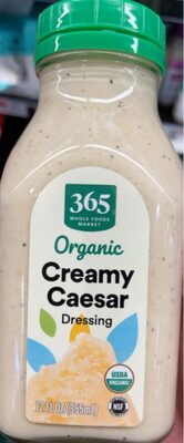 Organic Creamy Caesar Dressing