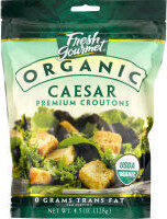 Organic croutons