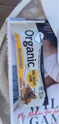 Organic dark chocolate almond