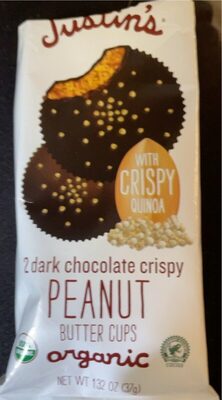 Organic Dark Chocolate Crispy Peanut Butter Cups