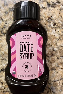 Organic Date Syrup