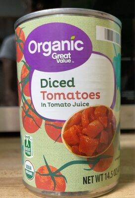 Organic Diced Tomatoes in Tomato Juice