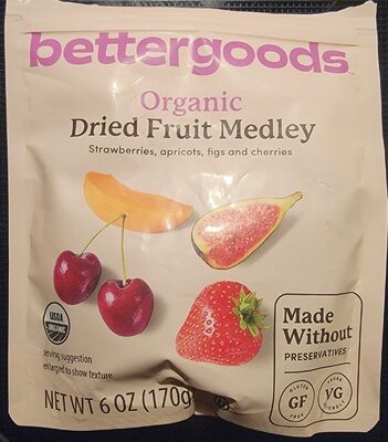 Organic Dried Fruit Medley