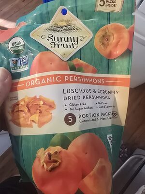 Organic Dried Persimmons