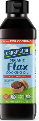 Organic Flax Cooking Oil